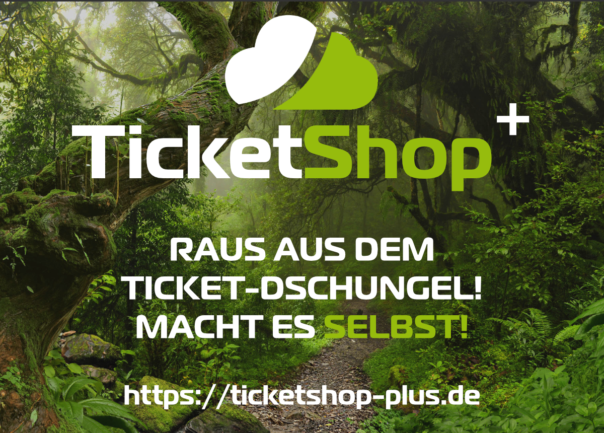 TicketShop+ - Tickets Selbst Verkaufen - Eigener Ticketshop - E-Tickets